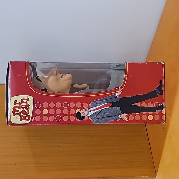 NIB Funko Mr. Bean Wacky Wobbler Bobble Head 2007 - Picture 4 of 9